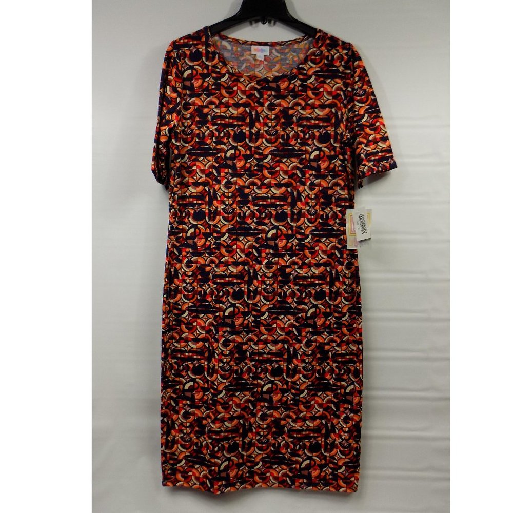 LuLaRoe Julia Dress Size XL NWT - Picture 1 of 6